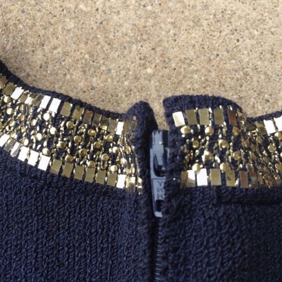 St. John Evening Nautical Embellished Knit Sweater - Picture 6 of 8